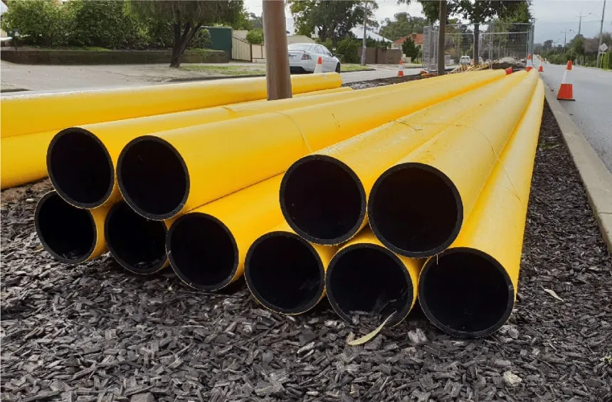 KAP’s-HDPE PIPE FOR GAS PIPELINE